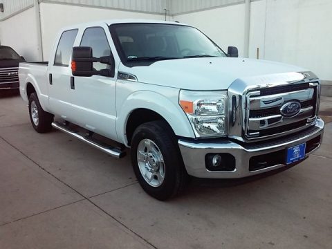 Oxford White Ford F250 Super Duty XLT Crew Cab.  Click to enlarge.