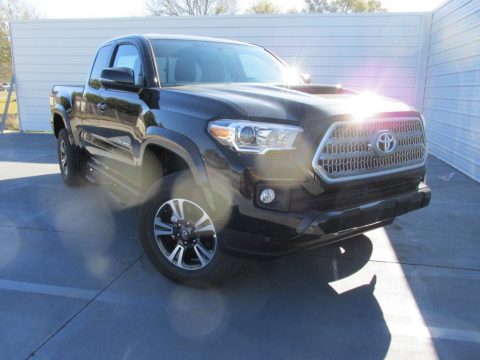 Black Toyota Tacoma TRD Sport Access Cab.  Click to enlarge.