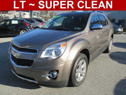 Mocha Steel Metallic Chevrolet Equinox LT.  Click to enlarge.