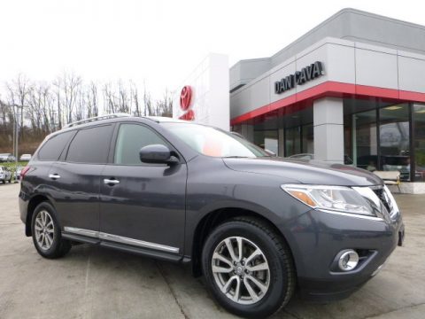 Dark Slate Nissan Pathfinder SL AWD.  Click to enlarge.