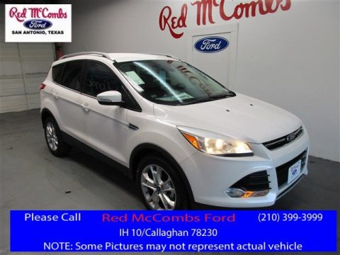 White Platinum Metallic Ford Escape Titanium. Click to enlarge. White Platinum Metallic Ford Escape Titanium. Click to enlarge.