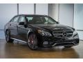 Front 3/4 View of 2016 Mercedes-Benz E 63 AMG 4Matic S Sedan #13