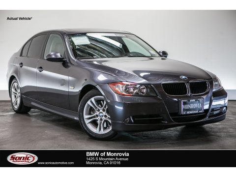 Space Grey Metallic BMW 3 Series 328i Sedan.  Click to enlarge.