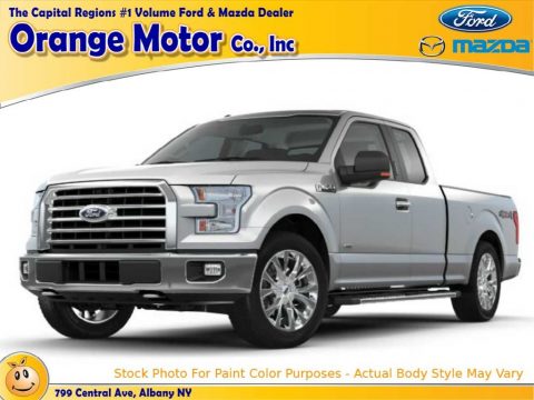 Lithium Gray Ford F150 XL SuperCab 4x4.  Click to enlarge.