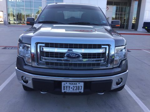Sterling Gray Metallic Ford F150 XLT SuperCrew 4x4.  Click to enlarge.