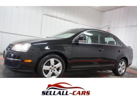 Black Uni Volkswagen Jetta SE Sedan.  Click to enlarge.