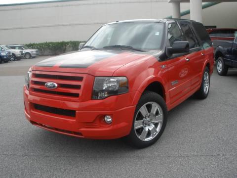 Colorado Red/Black Ford Expedition Funkmaster Flex Limited 4x4.  Click to enlarge.