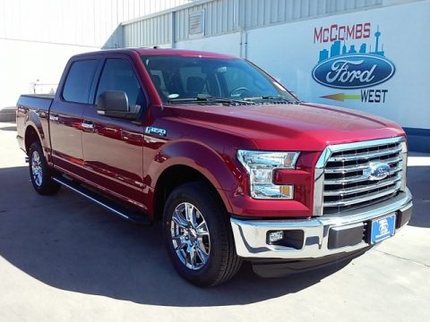Ruby Red Ford F150 XLT SuperCrew.  Click to enlarge.