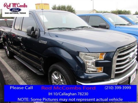 Blue Jeans Ford F150 XLT SuperCab.  Click to enlarge.