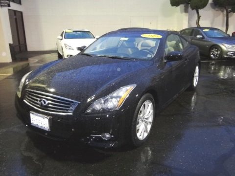 Black Obsidian Infiniti G 37 Journey Coupe.  Click to enlarge.