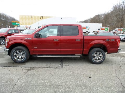 Ruby Red Ford F150 XLT SuperCrew 4x4.  Click to enlarge.