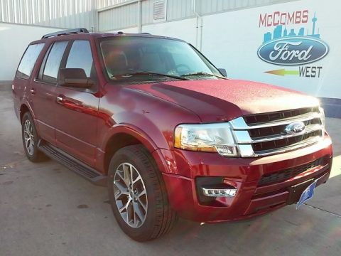 Ruby Red Metallic Ford Expedition XLT.  Click to enlarge.