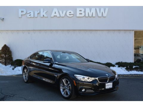 Jet Black BMW 4 Series 428i xDrive Gran Coupe.  Click to enlarge.