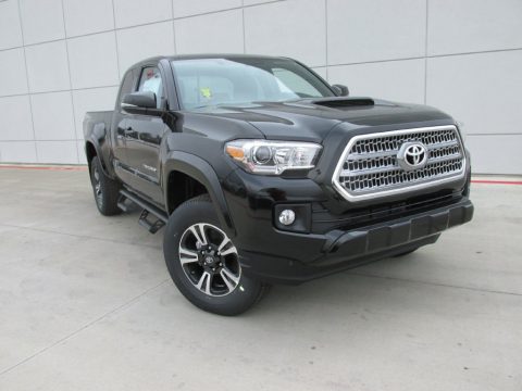 Black Toyota Tacoma TRD Sport Access Cab.  Click to enlarge.