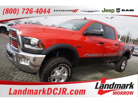 Flame Red Ram 2500 Power Wagon Crew Cab 4x4. Click to enlarge. Flame Red Ram 2500 Power Wagon Crew Cab 4x4. Click to enlarge.