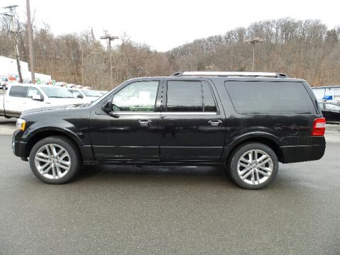 Tuxedo Black Metallic Ford Expedition EL Limited 4x4.  Click to enlarge.