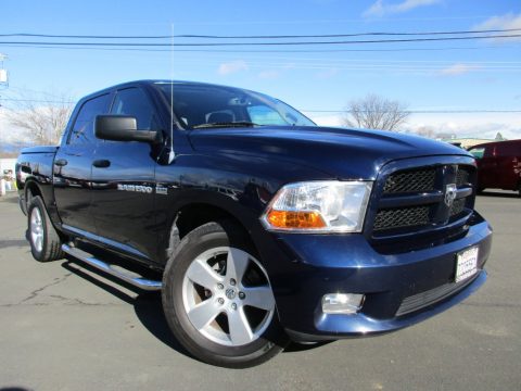 True Blue Pearl Dodge Ram 1500 ST Crew Cab 4x4.  Click to enlarge.