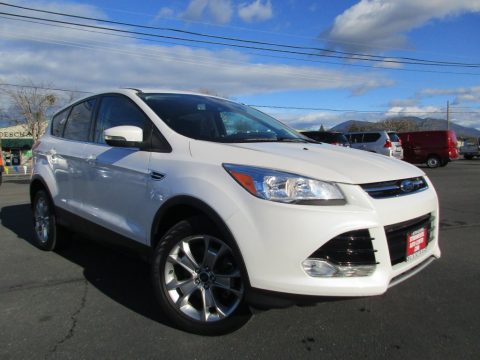 White Platinum Metallic Tri-Coat Ford Escape SEL 2.0L EcoBoost 4WD. Click to enlarge. White Platinum Metallic Tri-Coat Ford Escape SEL 2.0L EcoBoost 4WD. Click to enlarge.