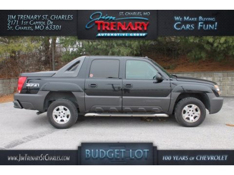 Black Chevrolet Avalanche 1500 Z71 4x4.  Click to enlarge.