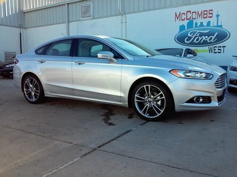 Ingot Silver Metallic Ford Fusion Titanium.  Click to enlarge.