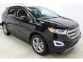 Front 3/4 View of 2016 Ford Edge Titanium AWD #3