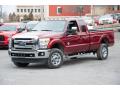 Front 3/4 View of 2016 Ford F350 Super Duty Lariat Super Cab 4x4 #1