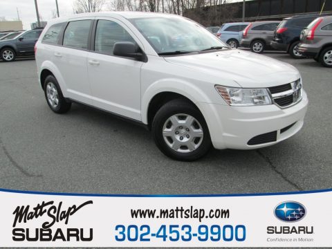 Stone White Dodge Journey SE.  Click to enlarge.