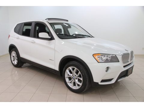 Alpine White BMW X3 xDrive 28i.  Click to enlarge.