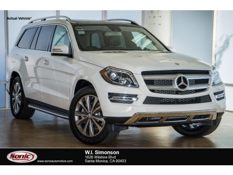 Polar White Mercedes-Benz GL 450 4Matic.  Click to enlarge.