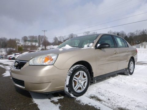 Sandstone Metallic Chevrolet Malibu LS Sedan.  Click to enlarge.