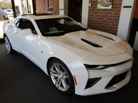 Summit White Chevrolet Camaro SS Coupe.  Click to enlarge.