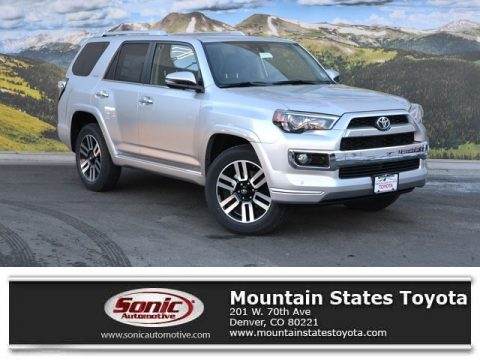 Classic Silver Metallic Toyota 4Runner Limited 4x4.  Click to enlarge.