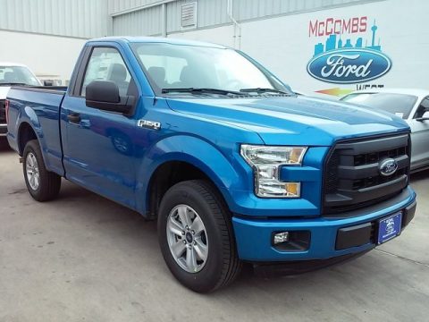 Blue Flame Ford F150 XL Regular Cab.  Click to enlarge.