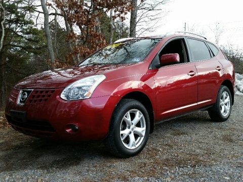 Venom Red Pearl Nissan Rogue SL AWD.  Click to enlarge.