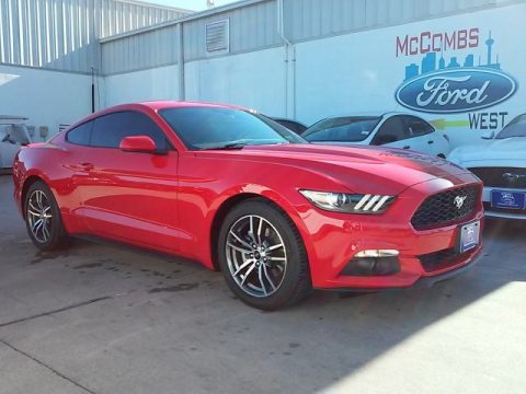 Race Red Ford Mustang EcoBoost Coupe.  Click to enlarge.