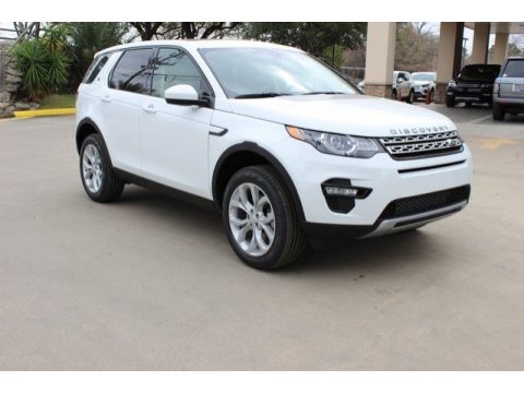 Fuji White Land Rover Discovery Sport HSE 4WD.  Click to enlarge.