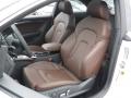  2016 Audi A5 Chestnut Brown Interior #22