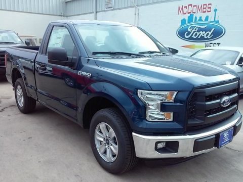 Blue Jeans Ford F150 XL Regular Cab.  Click to enlarge.