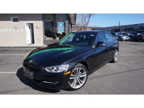 Jet Black BMW 3 Series 328i xDrive Sedan.  Click to enlarge.