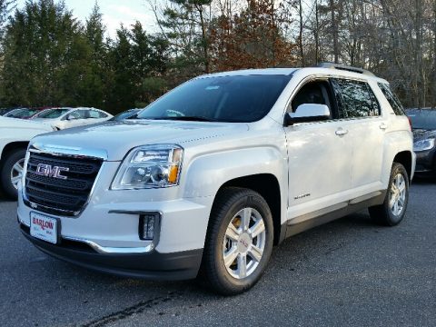 White Frost Tricoat GMC Terrain SLE.  Click to enlarge.
