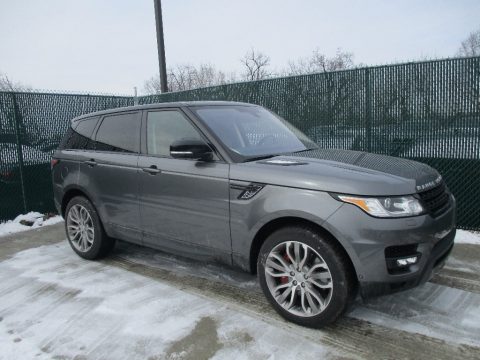 Corris Grey Metallic Land Rover Range Rover Sport Supercharged.  Click to enlarge.