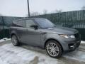 Front 3/4 View of 2016 Land Rover Range Rover Sport Supercharged #1