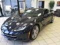 Front 3/4 View of 2016 Chevrolet Corvette Stingray Coupe #2