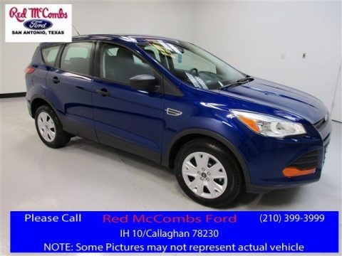 Deep Impact Blue Metallic Ford Escape S.  Click to enlarge.
