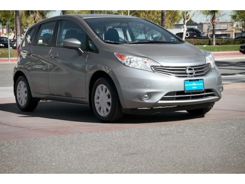 Magnetic Gray Nissan Versa Note S Plus.  Click to enlarge.