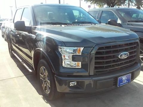 Lithium Gray Ford F150 XLT SuperCrew.  Click to enlarge.