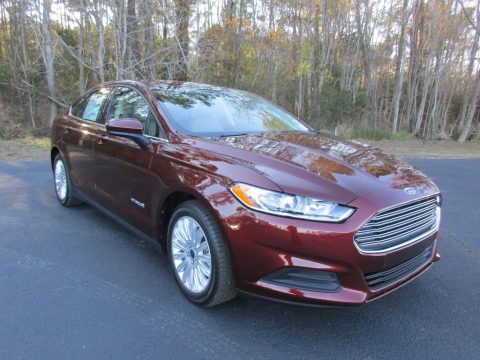Bronze Fire Metallic Ford Fusion Hybrid S.  Click to enlarge.