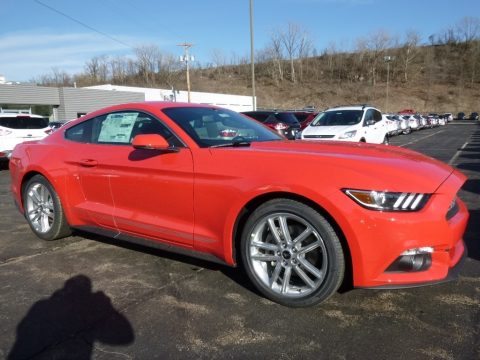 Race Red Ford Mustang EcoBoost Coupe.  Click to enlarge.