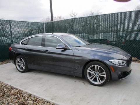 Mineral Grey Metallic BMW 4 Series 428i xDrive Gran Coupe.  Click to enlarge.