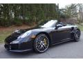 Front 3/4 View of 2015 Porsche 911 Turbo S Cabriolet #1